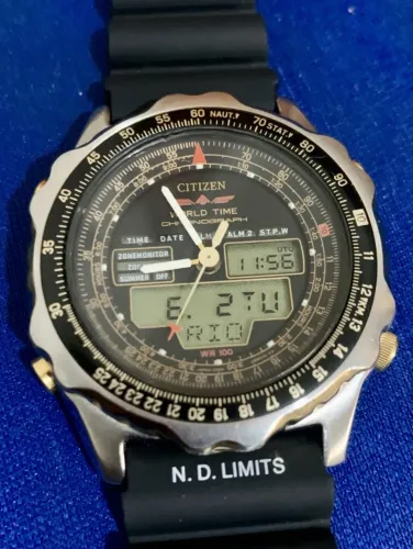 Citizen Wingman USA C080 - Impecável - Selo Original - Edição Americana