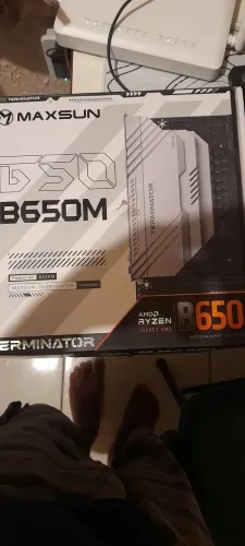 Placa mãe b650 maxsum terminator