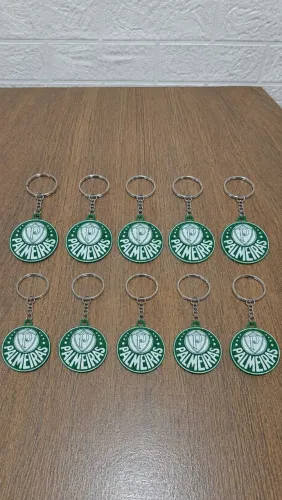 KIT 10 CHAVEIROS 3D DO PALMEIRAS ( ATACADO )