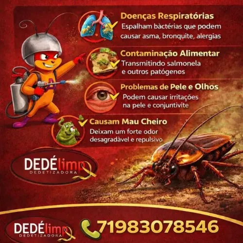 SERVIÇO DE DEDETIZAÇÃO E SANITIZAÇÃO
