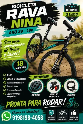 Vende-se se Bicicleta Rava