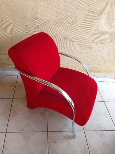 Linda protona cor vermelho