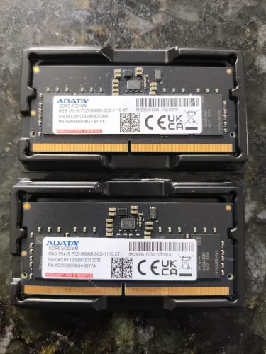 Memória notebook DDR5 Data 8gb 5600