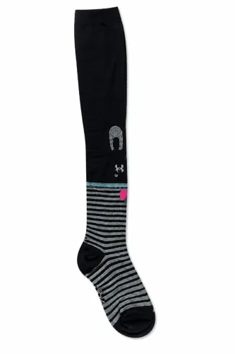 Meia-Calça Infantil Grossa Preta 12-14