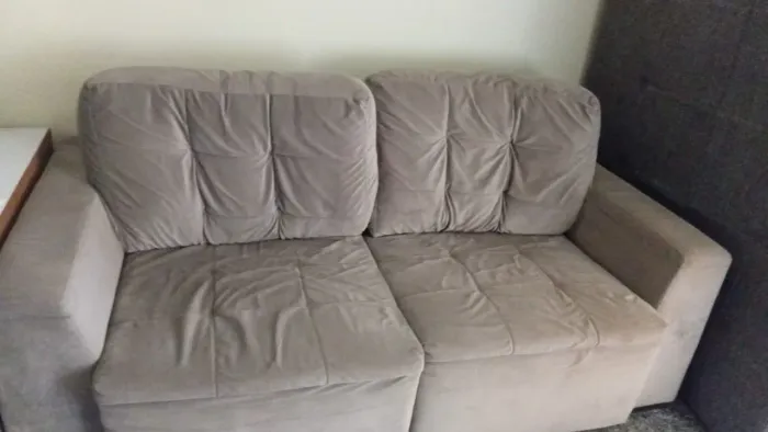 Sofá retrátil 2 lugares super luxo e confortável