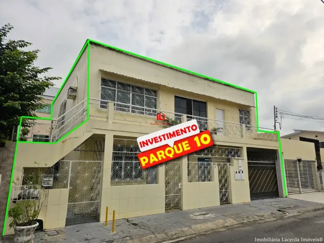 Casa Duplex  no Parque Dez com 6 Aptos pra locação ideal pra investimento