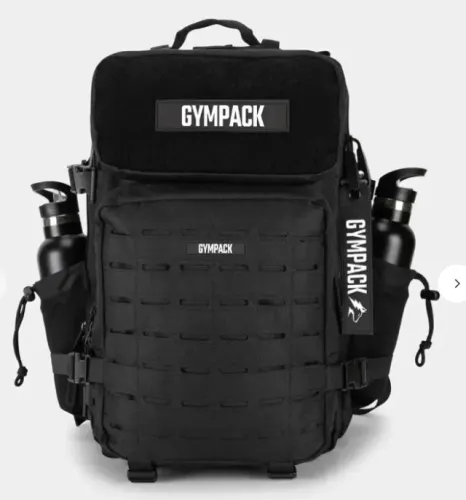 Mochila Gympack Pro 50L Preta - Nunca usada