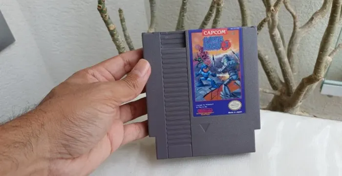 Jogo Cartucho Mega Man 3 Nes Nintendinho Original Excelente