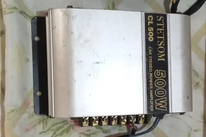 Módulo Amplificador Stetsom CL 500 500W Car Stereo - No Estado