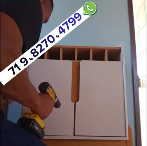 MONTADOR DE MÓVEIS MONTAGEM DE MÓVEIS COM QUALIDADE 