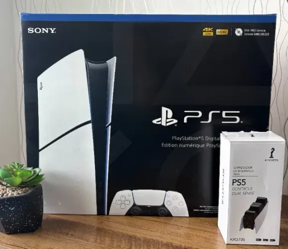 PS5 Slim 1tb na Caixa