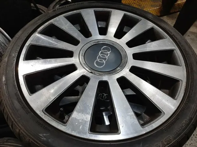 Roda aro 18 Palito grafite com diamantado VW Jetta 5X112 
