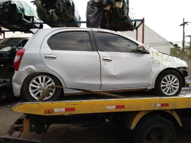 Sucata Etios Flex 1.5 2016, para retirada de peças