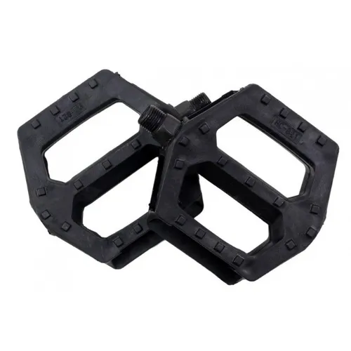 Pedal Plataforma para Bicicleta Paco Cor Preto com Travas e Esferas Rosca 9/16 6141