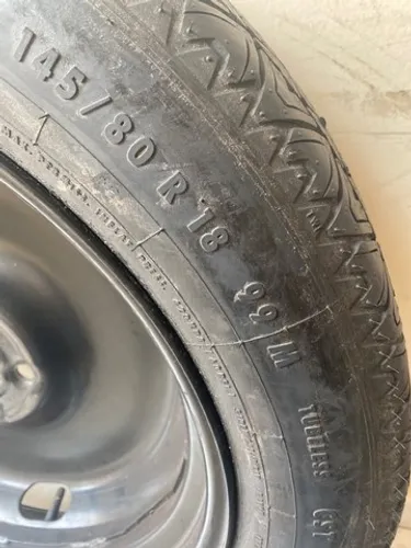 Estepe fino Audi 145/80/18 novo unidade valor mínimo 