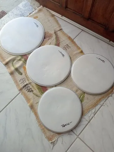 Combo de Peles de Bateria Turbo