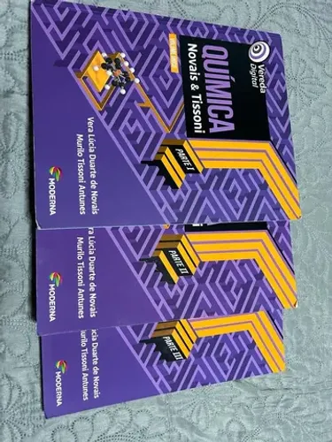 Livros Vereda Digital: Química - Volume único.