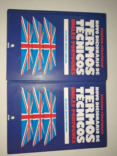 Novo Dicionário de Termos Técnicos INGLÊS- PORTUGUÊS<br>2 Volumes ( Obra Completa)<br>