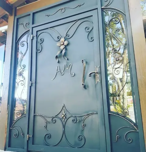 Portas em Ferro Forjado Exclusivas e Sob Medidas na CasaDeFerro