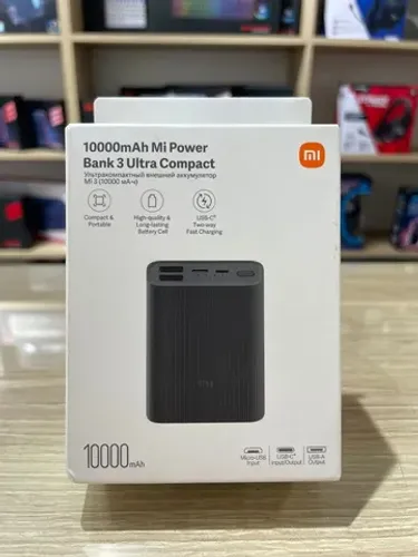Mi PowerBank 3 Ultra Compact 10.000mAh - até 3x sem juros, Loja Física