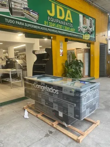 Ilha - freezer dupla ação tamanho 2,00m - marca fricon - 2 ANOS DE GARANTIA