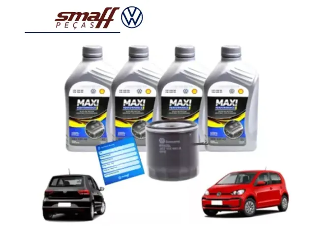 Kit Troca Óleo  5w40 508  Sintético Maxi Performance + Filtro Vw