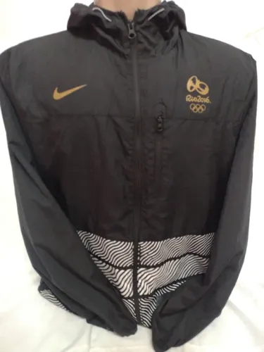 Jaqueta corta vento Nike G Olimpíadas Rio 2016 em ótimo estado 
