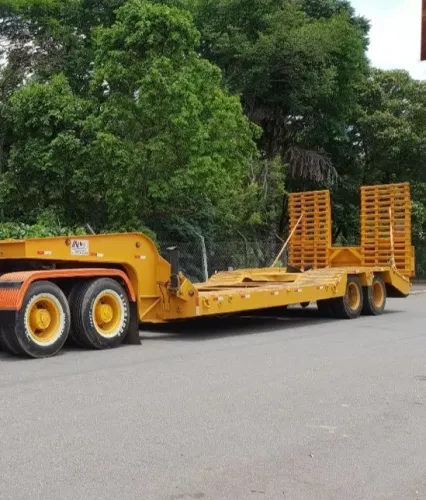 Carreta Prancha 2 eixos largura 3.20 eixo Tandem