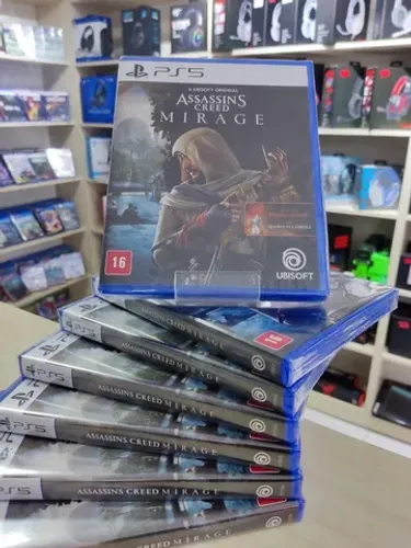 Jogo Assassins Creed Mirage PS5 - Novo Lacrado - Parcelamos Sem Juros