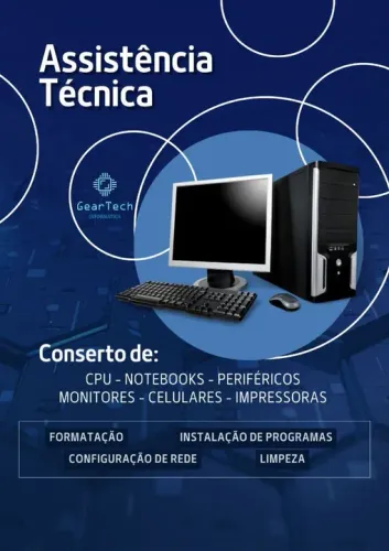 REPARO E VENDA DE COMPUTADORES E NOTEBOOKS
