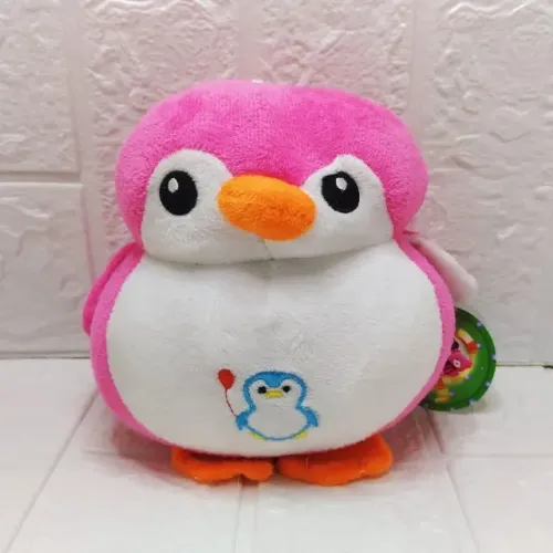 Urso De Pelucia Diversos 16cm A 22cm 1410-1 Tuka Toy - Pinguim