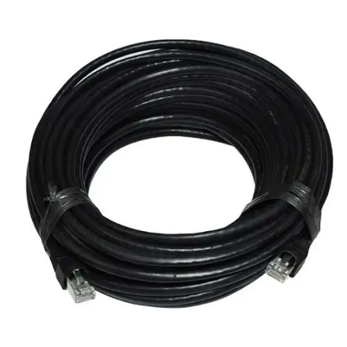 Cabo De Rede Cat5 Capa Dupla - Uso externo e interno - Pronto para uso Crimpado