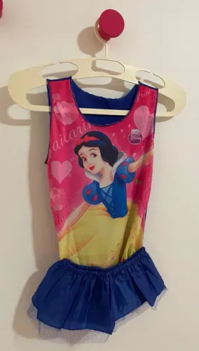 Fantasia Infantil Disney da Branca de Neve nova