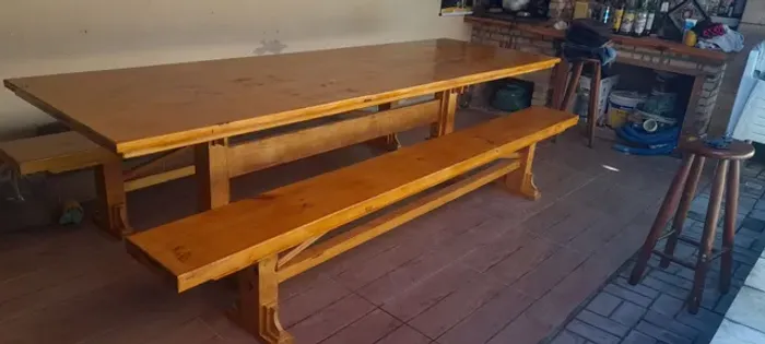 Mesa madeira maciça