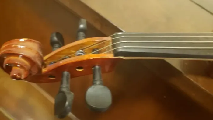 VIOLINO ANTIGO feito por luthier COM ESPELHO DE EBANO AFRICANO CÓPIA STRADIVARIUS 1713