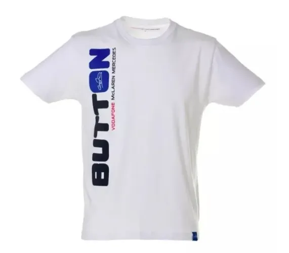 * Camiseta Oficial McLaren Mercedes F1 - M -  Jenson Button *
