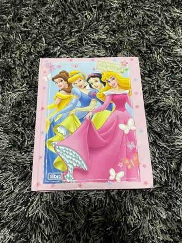 Caderno Agenda Princesas Disney anos 2000