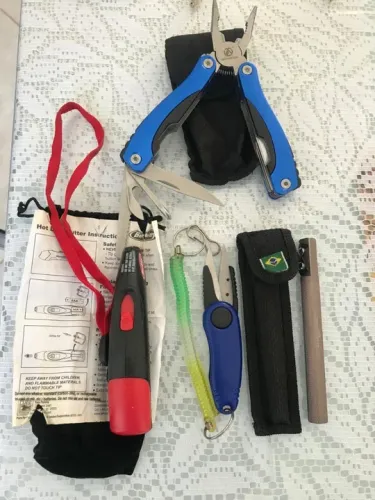 Desapego de assessórios de pescar