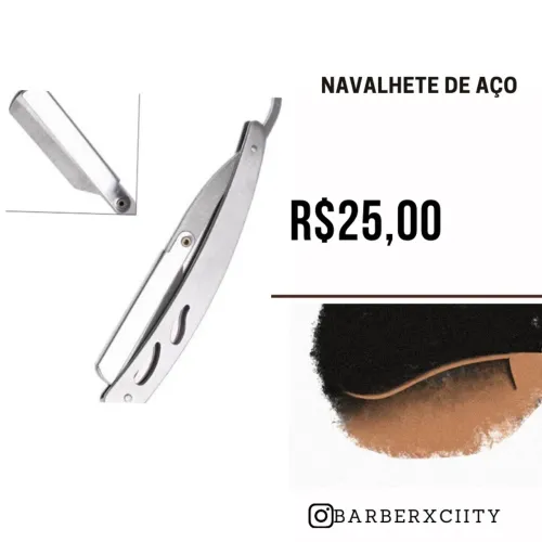 Navalhetes e acessórios para barbeiro