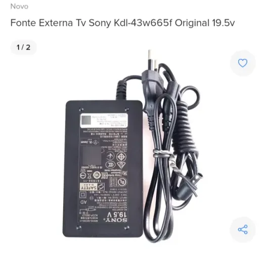 Fonte de energia Sony original para tvs