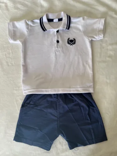 Conjuntinho menino veste 2 a 3 anos