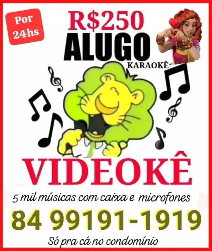 Karaokê Videokê para sua festa