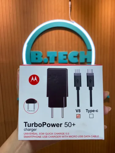 Carregador Motorola Turbo Power
