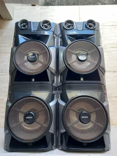 Conjunto de 06 caixas acústica do Mini-hi-fi System modelo SS-GPX8