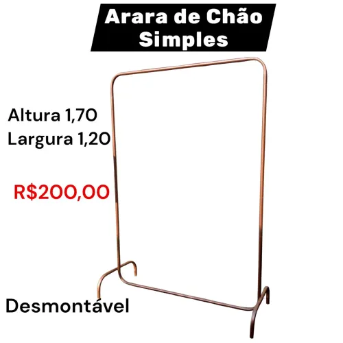 Arara de Chão Simples