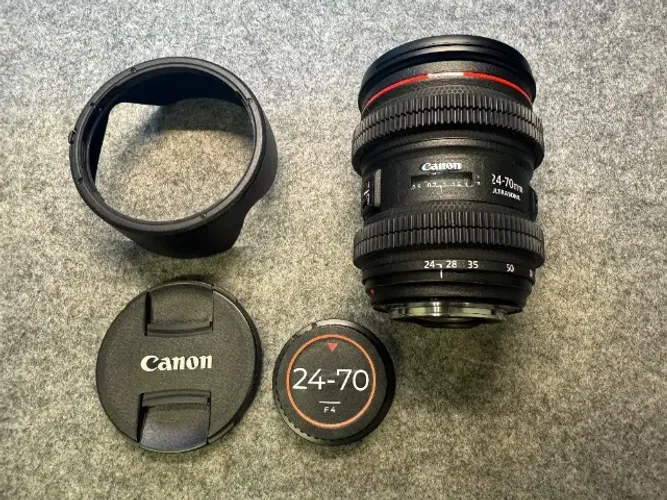 Lente Canon Ef 24-70mm F/2.8l Ii Usm Preto 