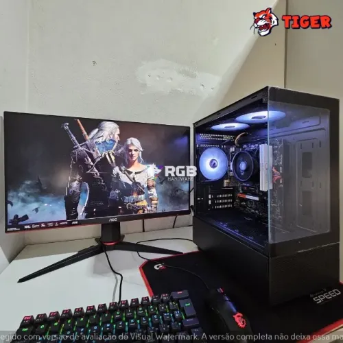 Pc Gamer Novo Completo - Ryzen 5 8500G + Radeon 740M Integrada + RAM 32GB