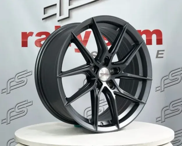Jogo de Roda Tiffando Grafite Brilhante 5x114 - 18x8,0 Offset 35 (Nv)