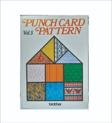 Livro Tricô: Punch Card Pattern - Brother - Volume 5 (Usado)