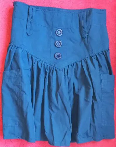 Saia Jeans Azul 